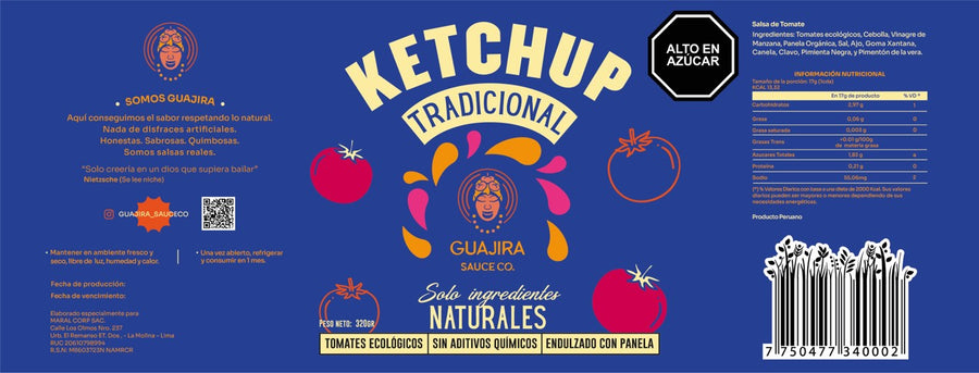 Ketchup Artesanal Guajira - Tradicional